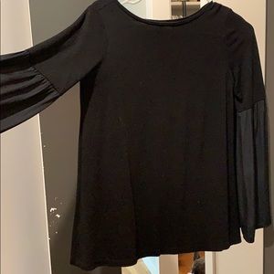 Black long sleeve shirt